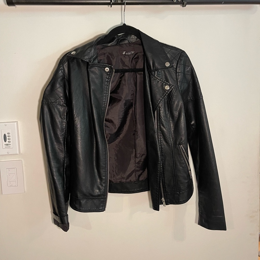 forever 21 leather jacket